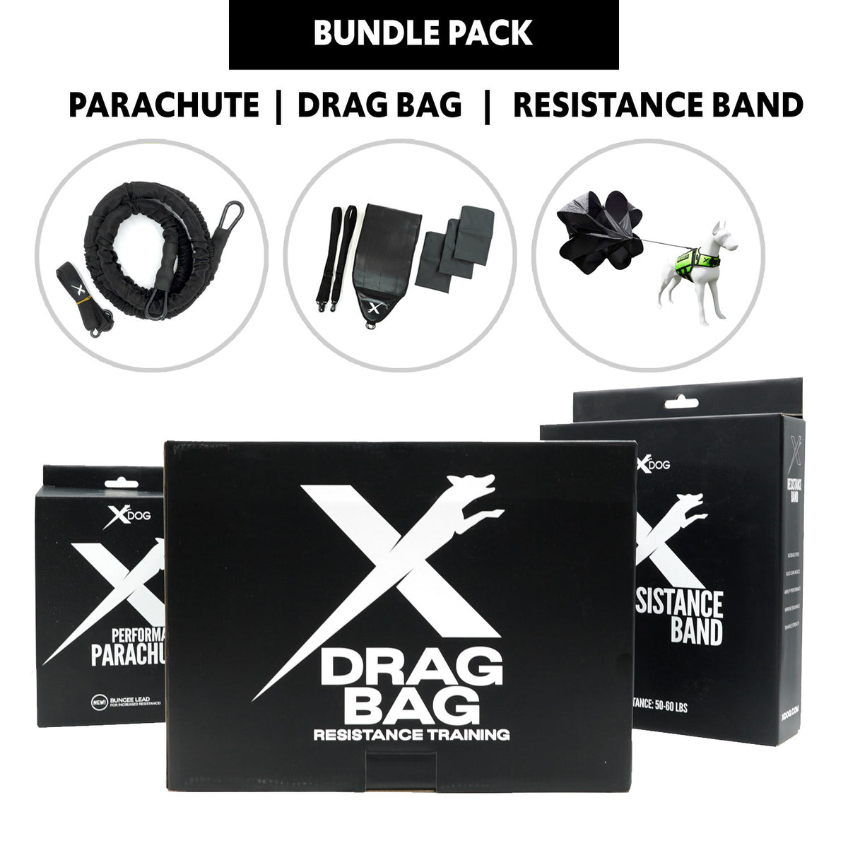  Xdog Weighted Drag Bag