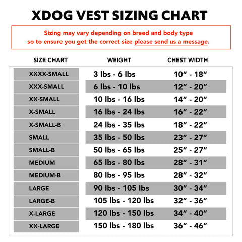 XDOG Weight & Fitness Vest™️ 3.5 Health Enhancement Dog Harness (Black, Red, Blue, White, Yellow)