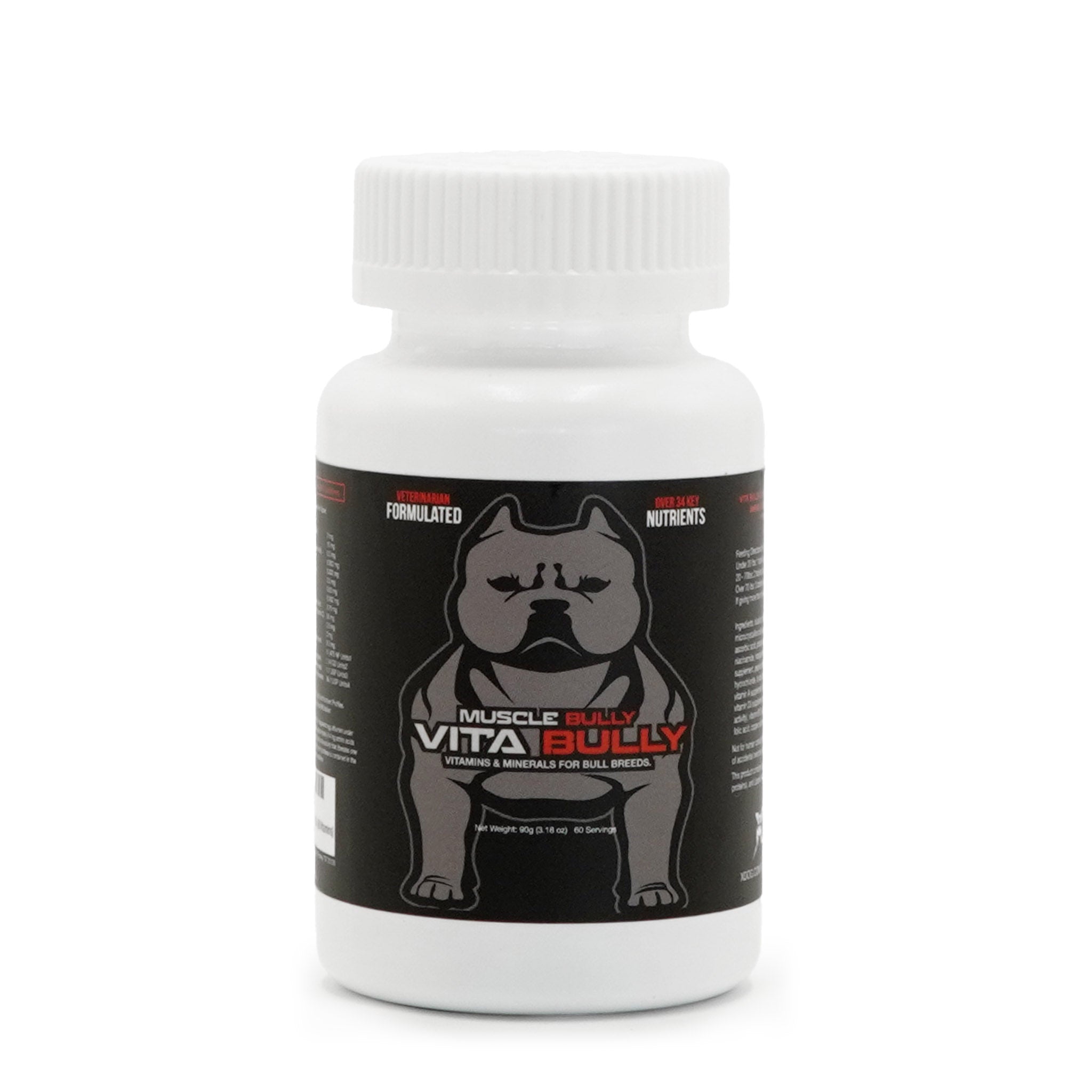 Vita Bully Vitamins For Bull Breeds Dogs Supports Muscle Maintenance Overall Health