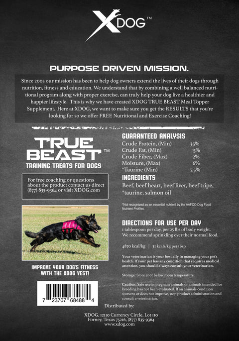 True Beast Heart Beast Freeze-Dried Topper w/ Taurine