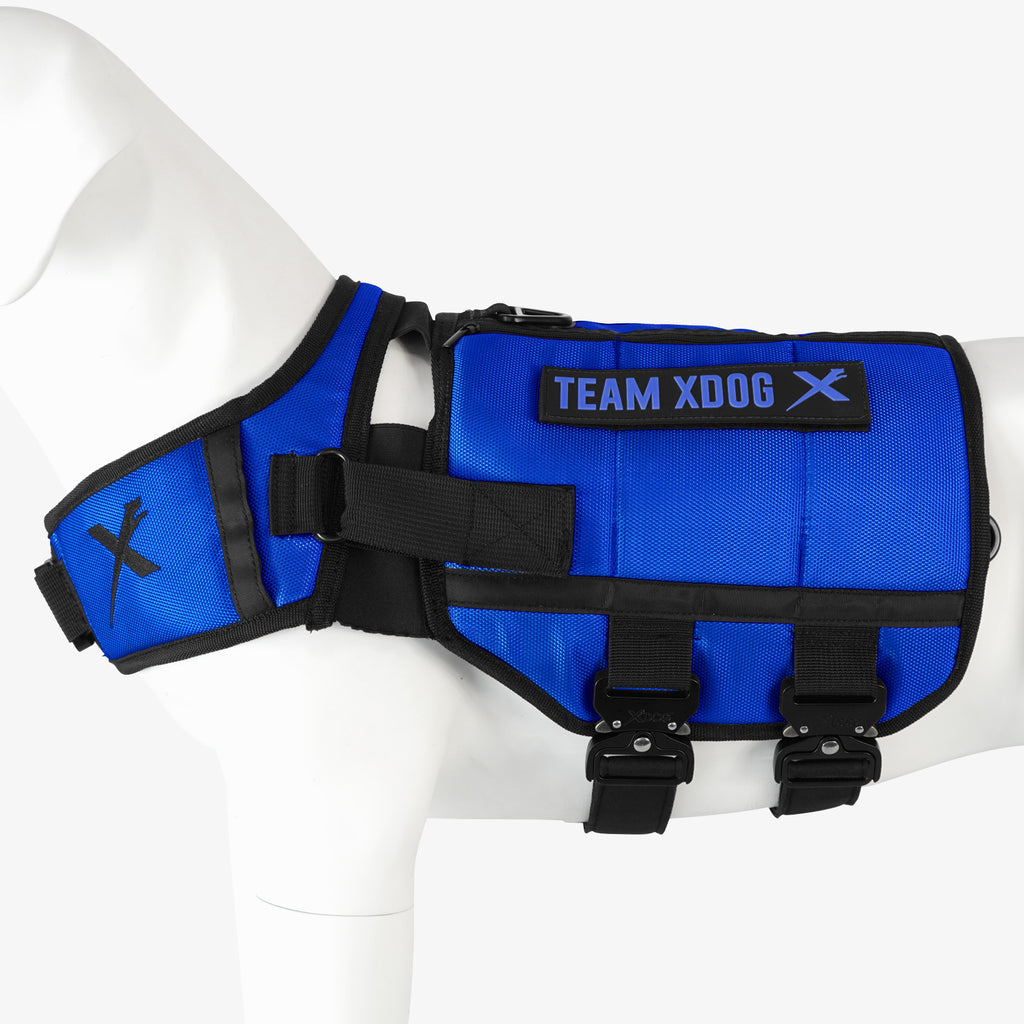 XDOG Weight & Fitness Vest™️ 3.5 Health Enhancement Dog Harness (Black, Red, Blue, White, Yellow)